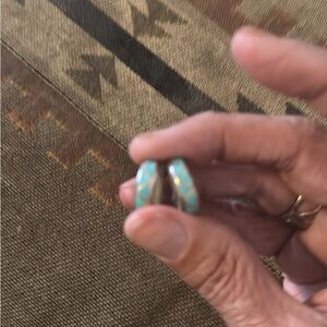 Turquoise and Silver Elegant Earrings